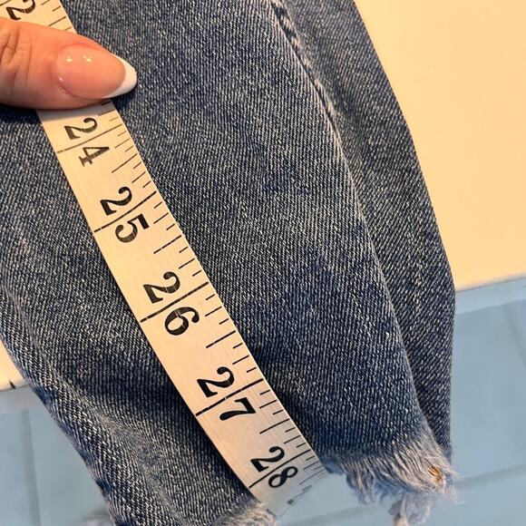 Madewell 10” High Rise Skinny Jean with Exposed Button Fly Size 27 Tall - Picture 9 of 11